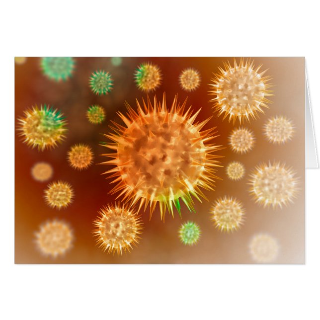 Microscopisch Uitzicht van kankercellen (Voorkant Horizontaal)