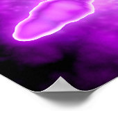 Microscopisch Uitzicht van mannetjespermcellen Poster (Hoek)