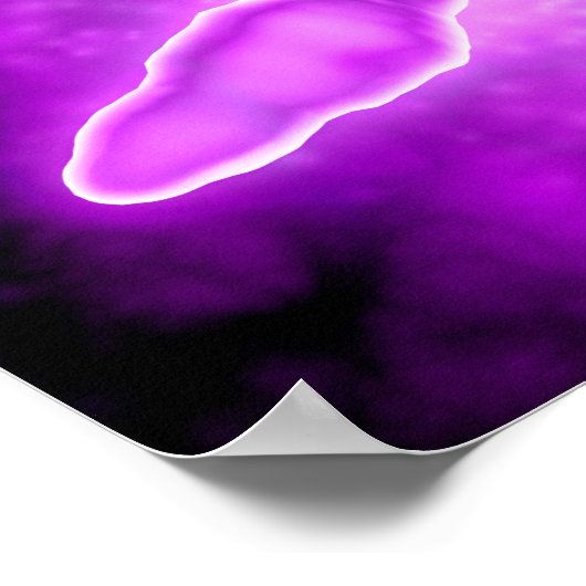 Microscopisch Uitzicht van mannetjespermcellen Poster (Hoek)