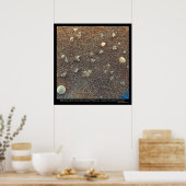 Microscopisch Uitzicht van Martian Soil Poster (Keuken)