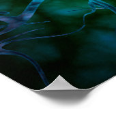 Microscopisch Uitzicht van meervoudige zenuwcellen Poster (Hoek)