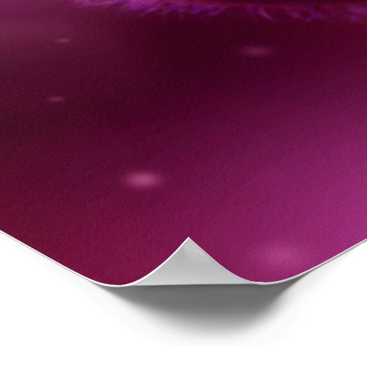 Microscopisch Uitzicht van monster 1 Poster (Hoek)