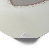 Microscopisch Uitzicht van paramecium 3 Poster (Hoek)