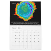 Microscopisch World Calendar Kalender (Feb 2026)