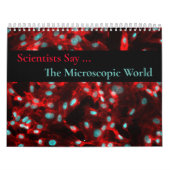 Microscopisch World Calendar Kalender (Hoes)