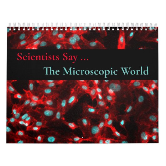 Microscopisch World Calendar Kalender (Hoes)