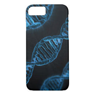 Microscopische code voor levensDNA-dubbele helix Case-Mate iPhone Case