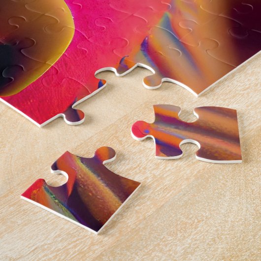 Microscopische kunstpuzzle legpuzzel (Zijkant)