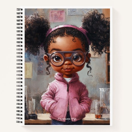 Microscopische Maya Notitieboek (Voorkant)