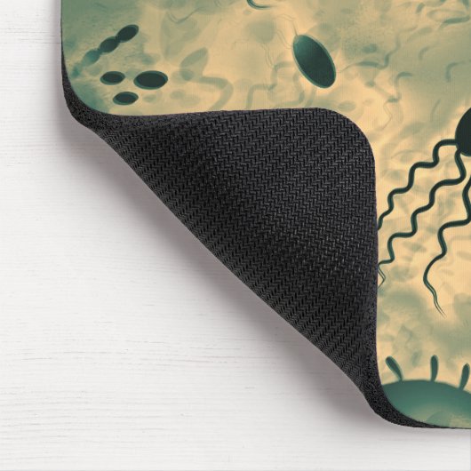 Microscopische microben muismat (Hoek)