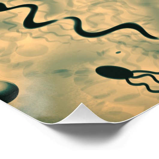 Microscopische microben poster (Hoek)