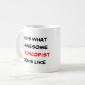 microscopist, geweldige koffiemok (Voorkant links)