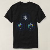 Microservices Kubernetes Cluster Control Plane Nod T-shirt (Design voorkant)