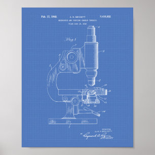 Microsoft 1948 Patent Art Blueprint Poster