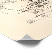 Microsoft 1948 Patent Art Old Peper Poster (Hoek)