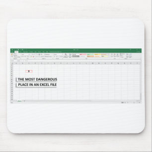 Microsoft Excel-werkmenupad Muismat
