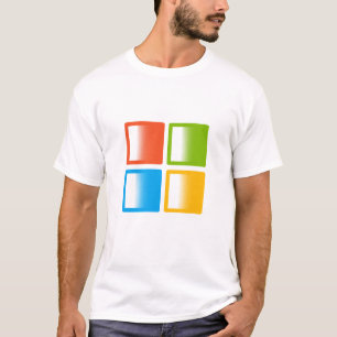 Microsoft Kunstlogo T-shirt