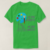 Microsoft schildert in de bladen Midjourney in de T-shirt (Design voorkant)