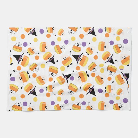 Microvezel Halloween Keukendoek Theedoek (Horizontaal)