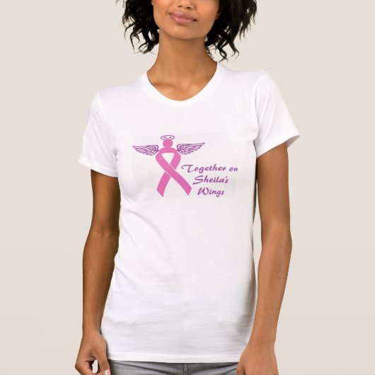 Microvezel V-nekhoesloos T-shirt (Voorkant)