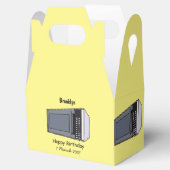 Microwave cartoon illustration bedankdoosjes (Geopend)