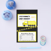 Microwave Popcorn Wrapper constructie Flyer (Enkel)