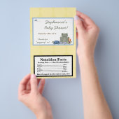 Microwave Popcorn Wrapper Leap Frog Turtle Bee Flyer (Hand)