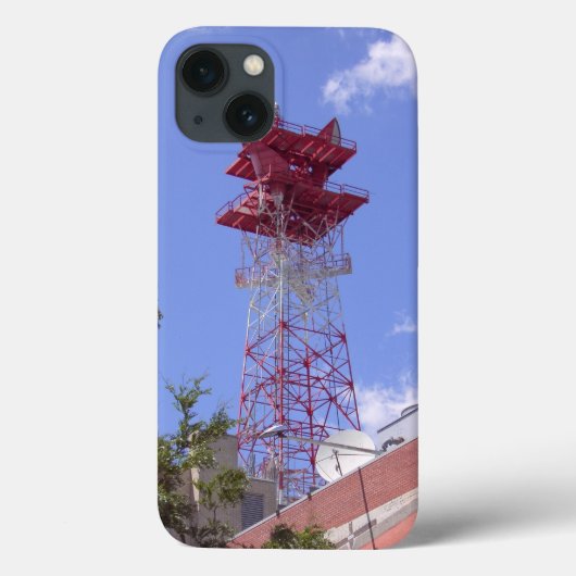 Microwave Relay Radio Telecom Toren iPhone 7 Hoes (Achterkant)