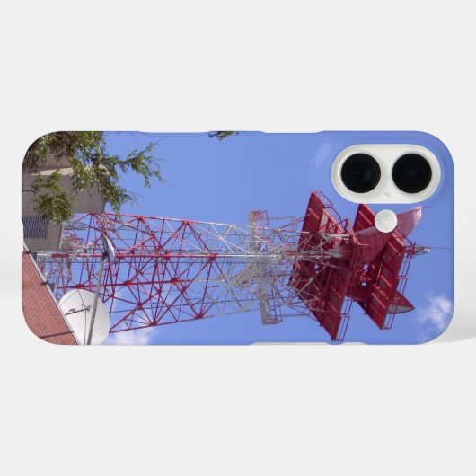 Microwaverelaisradiotoren Case-Mate iPhone Case (Achterkant (horizontaal))