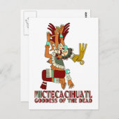 Mictecacihuatl Briefkaart (Voorkant / Achterkant)