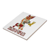 Mictecacihuatl Tegeltje (Zijkant)
