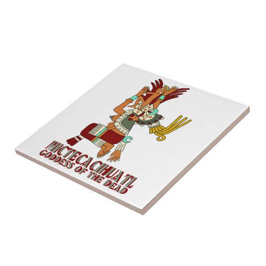 Mictecacihuatl Tegeltje (Zijkant)