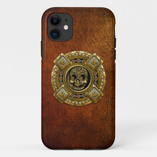 Mictlantecuhtli - Azteekse God van Dood Case-Mate iPhone Case (Achterkant)
