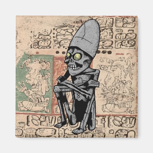 Mictlantecuhtli Magnet (Voorkant)