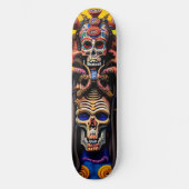 "Mictlantecuhtli" Persoonlijk Skateboard (Voorkant)