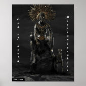 Mictlantecuhtli Poster (Voorkant)