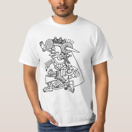 mictlantecuhtli t-shirt (Voorkant)