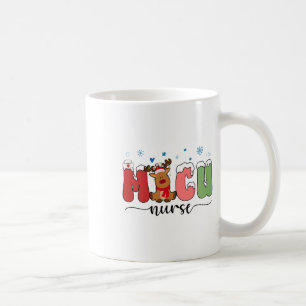 Micu-verpleegster Kerstmannen en -vrouwen Medische Koffiemok