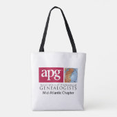 Mid-Atlantische APG Tote Bag (Achterkant)