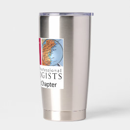 Mid-Atlantische warm/koud reiziger geïsoleerde tum Drinkbeker