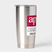 Mid-Atlantische warm/koud reiziger geïsoleerde tum Geïsoleerde Drinkbeker (Rechts)