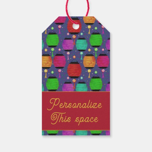 Mid Autumn festival Cadeaulabel (Achterkant)