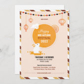 Mid Autumn Festival Flyer Kaart (Voorkant / Achterkant)