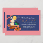 Mid Autumn Festival Kaart (Voorkant / Achterkant)