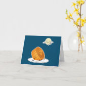 Mid Autumn Festival Maan cake maankoekjes pas Kaart (Gele Bloem)