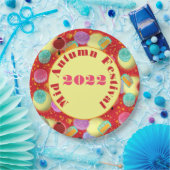 Mid Autumn Moon Festival - Bord rood papier (Feest)