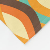 Mid-Centiury Modern Blanket, diamantpatroon Fleece Deken (Hoek)