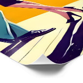 Mid Century 60s Space Age Cocktail Party Perfect Poster (Hoek)