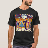 Mid Century 60s Space Age Cocktail Party T-shirt (Voorkant)
