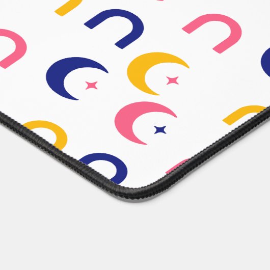 Mid-Century Abstract Shapes Pattern Bureaumat (Hoek)